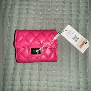 Shantel Quilted Wallet Magenta. NWT